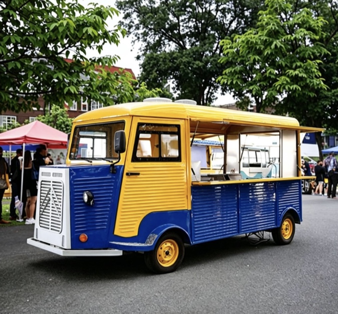 CK CUSTOM MODERN RETRO VINTAGE ELECTRIC FOOD TRUCKS