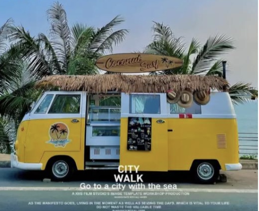 Food Truck VW RETRO MODEL